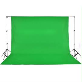 Fundal foto, bumbac, verde, 500 x 300 cm, chroma key, 4 image