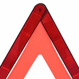 Triunghiuri avertisment trafic, 4 buc., roșu, 56,5x36,5x44,5 cm, 5 image