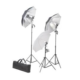 Kit studio foto cu set de lumini și fundal, 4 image