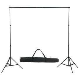 Set studio foto cu lămpi, umbrele, fundal și reflector, 3 image