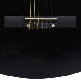 Chitară acustică occidentală decupată, cu 6 corzi, 38", negru, 6 image