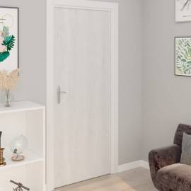 Folie de mobilier autoadezivă, lemn alb, 500 x 90 cm, pvc, 3 image
