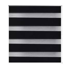 Jaluzea model zebră 80 x 150 cm, negru, 2 image