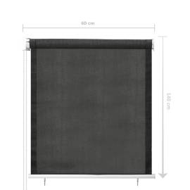 Jaluzea rulou de exterior, antracit, 60x140 cm, 6 image