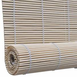 Jaluzele din bambus natural tip rulou, 2 buc., 120 x 160 cm, 4 image