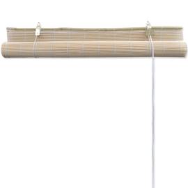 Jaluzele din bambus natural tip rulou, 4 buc., 120 x 160 cm, 6 image
