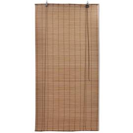 Jaluzele din bambus tip rulou, 2 buc., maro, 150 x 220 cm, 2 image