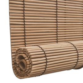 Jaluzele din bambus tip rulou, 2 buc., maro, 150 x 220 cm, 5 image