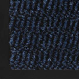 Covoare ușă anti-praf, 2 buc. albastru, 40x60 cm dreptunghiular, 2 image