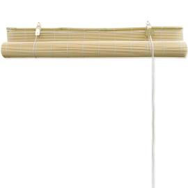 Jaluzea tip rulou, natural, 150x160 cm, bambus, 3 image
