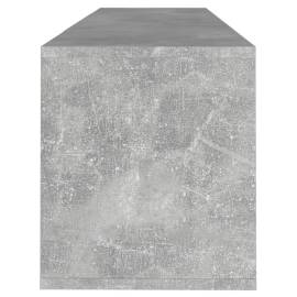 Comodă tv, gri beton, 120x30x40,5 cm, pal, 6 image