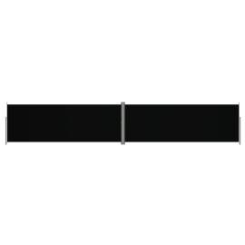 Copertină laterală retractabilă, negru, 220x1200 cm, 2 image