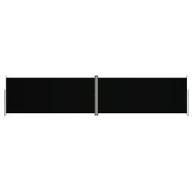 Copertină laterală retractabilă, negru, 220x1000 cm, 2 image
