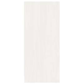 Servantă, alb, 70x33x76 cm, lemn de pin, 7 image