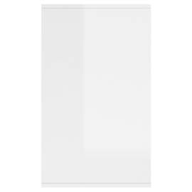 Servantă, alb extralucios, 135x41x75 cm, pal, 6 image