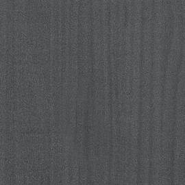 Servantă, gri, 70x33x76 cm, lemn de pin, 5 image