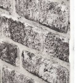 Panouri de perete 3d, model cărămidă, gri închis, 10 buc., eps, 7 image