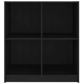 Servantă, negru, 70x33x76 cm, lemn de pin, 6 image