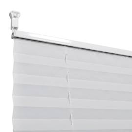 Jaluzea plisată, 110 x 150 cm, alb, 6 image