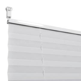 Jaluzea plisse, alb, 90x200 cm, pliuri, 6 image