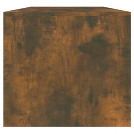Măsuță de cafea, stejar fumuriu, 102x50x45 cm, lemn prelucrat, 7 image