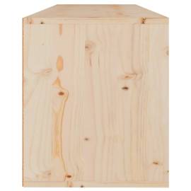 Dulap de perete, 100x30x35 cm, lemn masiv de pin, 6 image