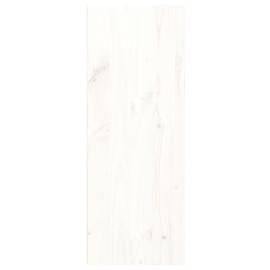 Dulap de perete, alb, 30x30x80 cm, lemn masiv de pin, 7 image