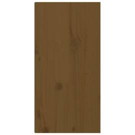Dulap de perete, maro miere, 30x30x60 cm, lemn masiv de pin, 7 image