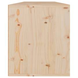 Dulapuri de perete, 2 buc., 60x30x35 cm, lemn masiv de pin, 8 image