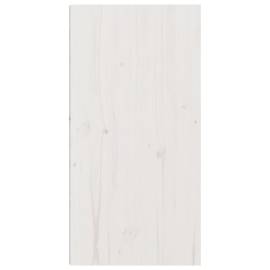 Dulapuri de perete, 2 buc., alb, 30x30x60 cm, lemn masiv de pin, 7 image