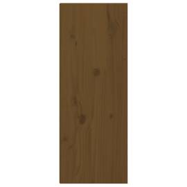 Dulapuri perete 2 buc, maro miere, 30x30x80 cm, lemn masiv pin, 8 image