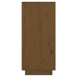 Servantă, maro miere, 60x34x75 cm, lemn masiv de pin, 7 image