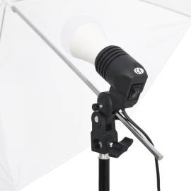 Kit lumini studio foto, fundaluri şi umbrele, 5 image