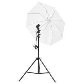 Kit lumini studio foto cu trepiede și umbrele, 4 image