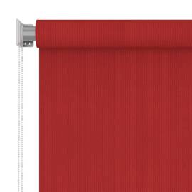 Jaluzea tip rulou de exterior, roşu, 160x230 cm, hdpe, 3 image