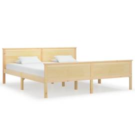 Cadru de pat, 180x200 cm, lemn masiv de pin, 2 image
