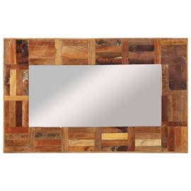 Oglindă de perete, 50x80 cm, lemn masiv reciclat, 3 image