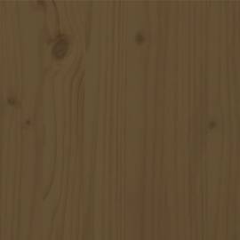 Cadru de pat king size 5ft, maro, 150x200 cm, lemn masiv de pin, 7 image
