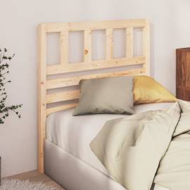 Tăblie de pat, 81x4x100 cm, lemn masiv de pin, 3 image