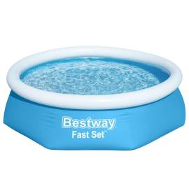 Bestway piscină gonflabilă fast set, 244x66 cm, rotundă, 57265, 2 image