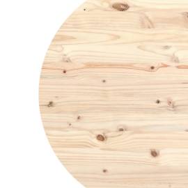 Blat de masă, Ø90x2,5 cm, lemn masiv de pin, 3 image