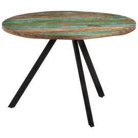 338477  masă de bucătărie, 110x75 cm, lemn masiv reciclat
