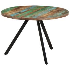 338477  masă de bucătărie, 110x75 cm, lemn masiv reciclat, 10 image
