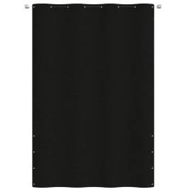 Paravan de balcon, negru, 160 x 240 cm, țesătură oxford, 2 image