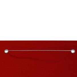 Paravan de balcon, roșu, 160 x 240 cm, țesătură oxford, 3 image