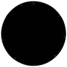 Oglindă rotundă,negru,60x3 cm,fier,pentru utilizare în interior, 4 image