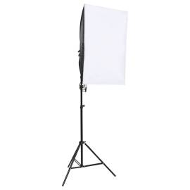 Set studio foto cu lumină, fundal și reflector, 5 image