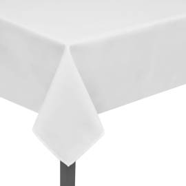 Fețe de masă, 170 x 130 cm, alb, 5 buc., 3 image
