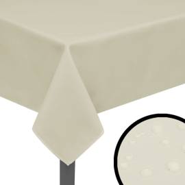 Fețe de masă, 170 x 130 cm, crem, 5 buc., 2 image