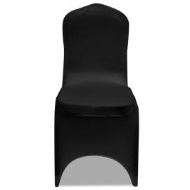 Husă de scaun elastică, 50 buc., negru, 2 image